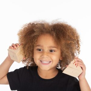 Houten geluidsprismaset Tickit spelen