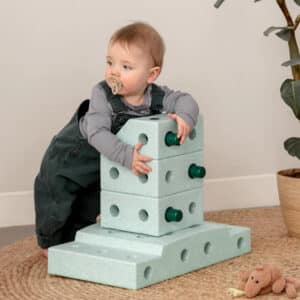 Modu Explorer set ocean mint:forest green baby klimmen