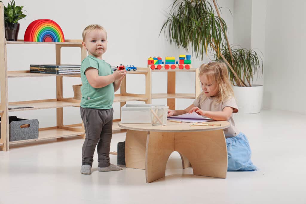 Montessori tafel rond Jindl Montessori tafel rond Jindl