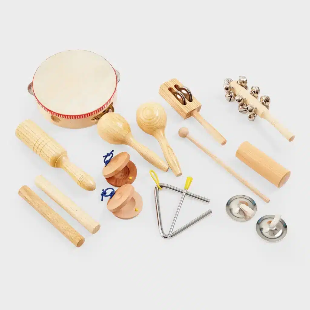 Muziekinstrumenten percussie set Tickit (16-delig) Muziekinstrumenten percussie set Tickit (16-delig)