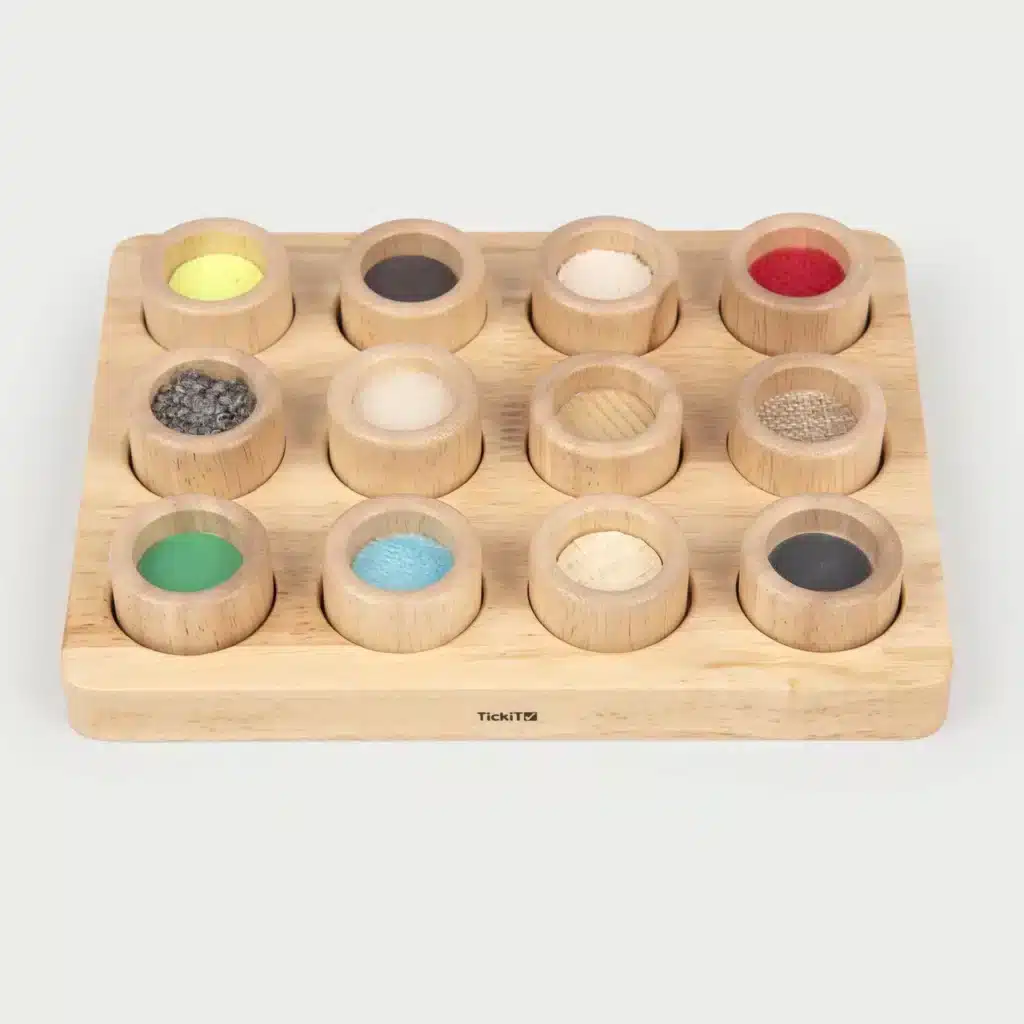 Sensorisch touch & match bord Tickit