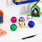 Sensorische reflecterende mystery ballen Tickit kleur