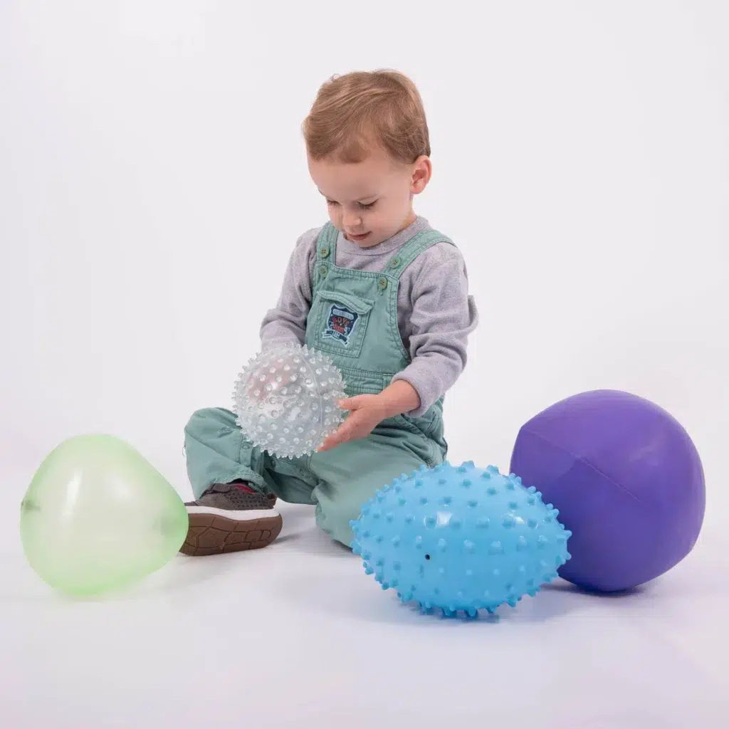 Set met 4 verschillende ballen easy Tickit ontdekken