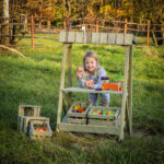 Speelgoed marktkraam Erzi spelen Jindl