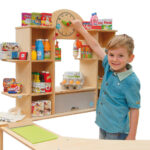 Speelwinkel Erzi kinderopvang sfeer klok