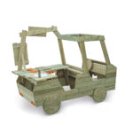 Foodtruck de luxe XL Erzi zijkant