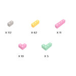 Inhoud magneetblokken TUKI Builder 200