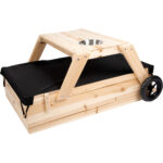 Picknicktafel, modderkeuken en zandbak 3-in-1 voor kinderen beschermhoes