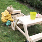 Picknicktafel, modderkeuken en zandbak 3-in-1 voor kinderen sfeer kopie