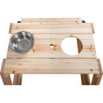 Picknicktafel, modderkeuken en zandbak 3-in-1 voor kinderen waskom
