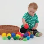 Sensorische speelballen Tickit spelen
