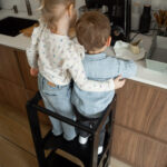 Smaen op een leertoren zwart van Jindl