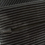 Speelbank Jindl ribstof legergroen detail rits dicht