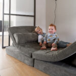 Speelbank Jindl ribstof legergroen lekker chillen