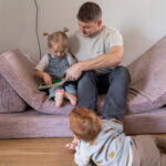 Speelbank Jindl roze boekjes lezen