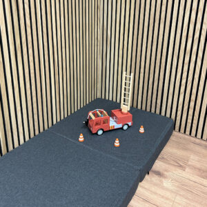 Speelmatras donkergrijs Jindl spelen