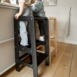 Stevig staan op een Jindl leertoren