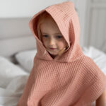 Badcape Jindl roze sfeer
