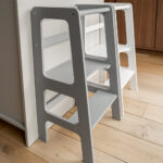 Jindl leertoren grijs en wit