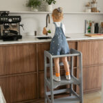 Jindl leertoren grijs wassen