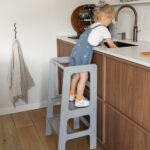 Jindl leertoren grijs zijkant sfeer