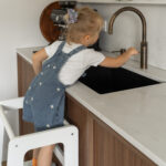 Jindl leertoren wit kraan