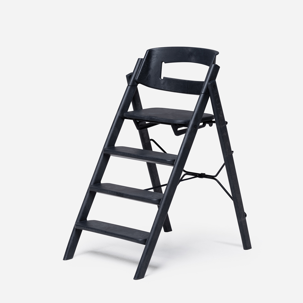 KAOS Recycled Highchair Charcoal Black