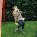 Schommel XL black line small Foot