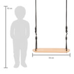 Schommel black line small afmetingen Foot XL