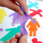 Siliconen poppetjes flexibel detail Tickit