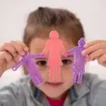 Siliconen poppetjes flexibel detail Tickit kijken