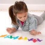 Siliconen poppetjes flexibel detail Tickit spelen