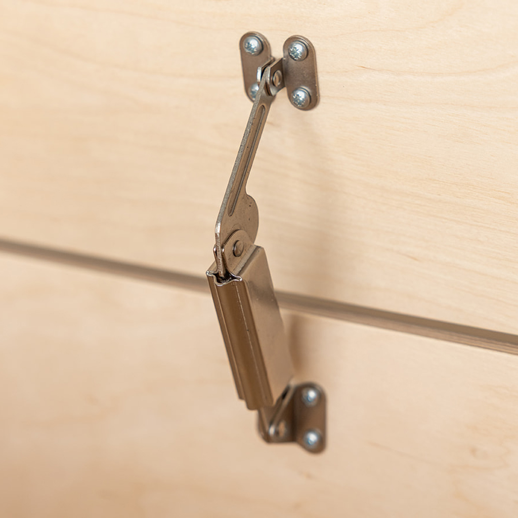 Jindl opbergkist detail scharnier