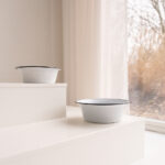 Emaille kom 24 en 28 cm Jindl