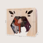 Afmeting Houten spiegelhuis