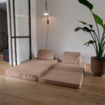 Jindl speelbank cord bruin