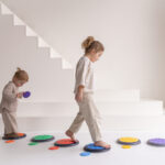 Jindl sensorische stapstenen regenboog balanceren