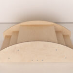 Houten klimtrap Jindl details