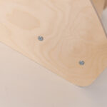 Houten schommelboot Jindl detail schroef