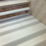 Jindl schommelboot details afwerking