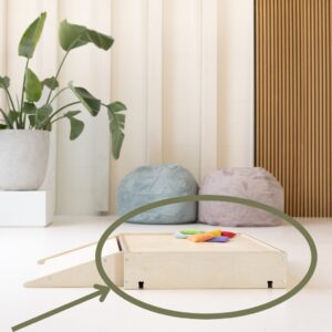 Kruipkist 16 centimeter Jindl Pikler inspired