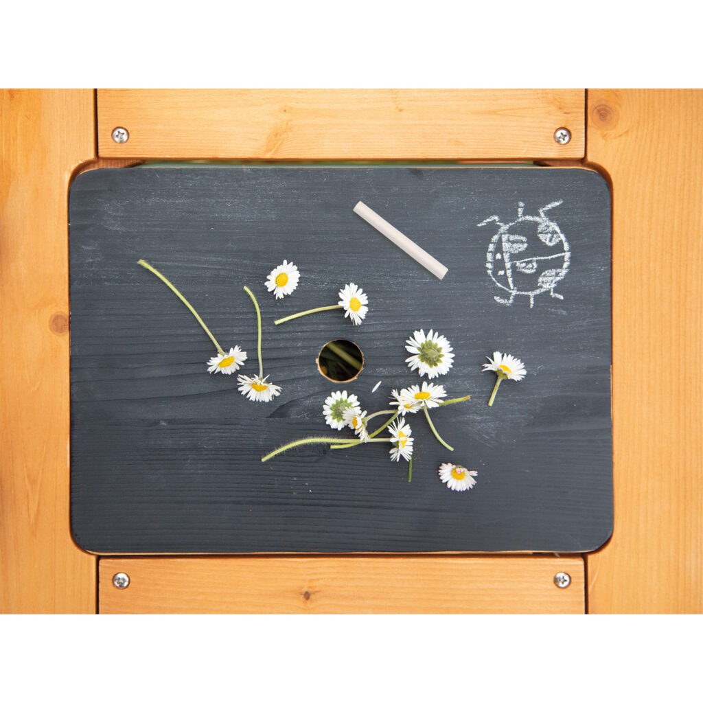 Modderkeuken Janod krijtbord met krijt Modderkeuken Janod krijtbord met krijt