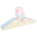 foamblokken hoepel tunnel pastel kruipen