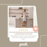 Review - Houten montessori leertoren inklapbaar & verstelbaar Jindl® grijs