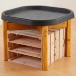 Tuff tray houten standaard diameter 70