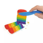 Kinetisch zand | speelzand regenboog Jindl® 5 kg - Image 3