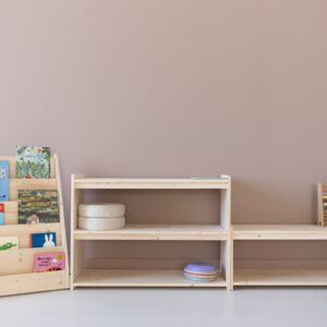 Montessori speelgoedkasten en boekenkastJindl NOVA