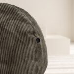 Zitzak legergroen details