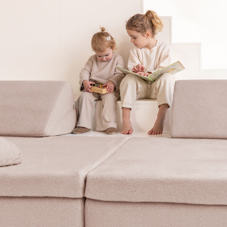Jindl speelbank Teddy beige samen spelen