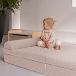 Jindl speelbank Teddy beige zitten